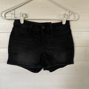 SO Girl’s Black Jean Shorts